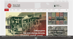 Desktop Screenshot of mastatrade.si